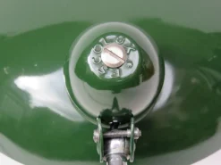 Outlet Pamono Dark Green and Chrome Desk Lamp from Escolux, 1930s