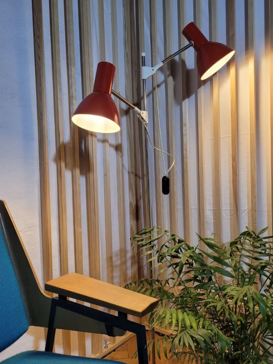 Discount Pamono DDR Sputnik Floor Lamp, 1970s