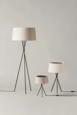 Best Pamono Diplomatic Tripod G5 Floor Lamp by Santa & Cole