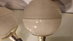 Best Pamono Double Fresnel Glass and Polished Aluminum Wall Light, 1960s