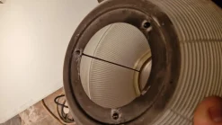 Best Pamono Double Fresnel Glass and Polished Aluminum Wall Light, 1960s