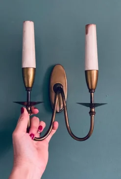 Best Pamono Double Light Wall Lights by Giò Ponti, 1950s, Italy, Set of 3