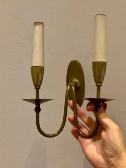 Best Pamono Double Light Wall Lights by Giò Ponti, 1950s, Italy, Set of 3