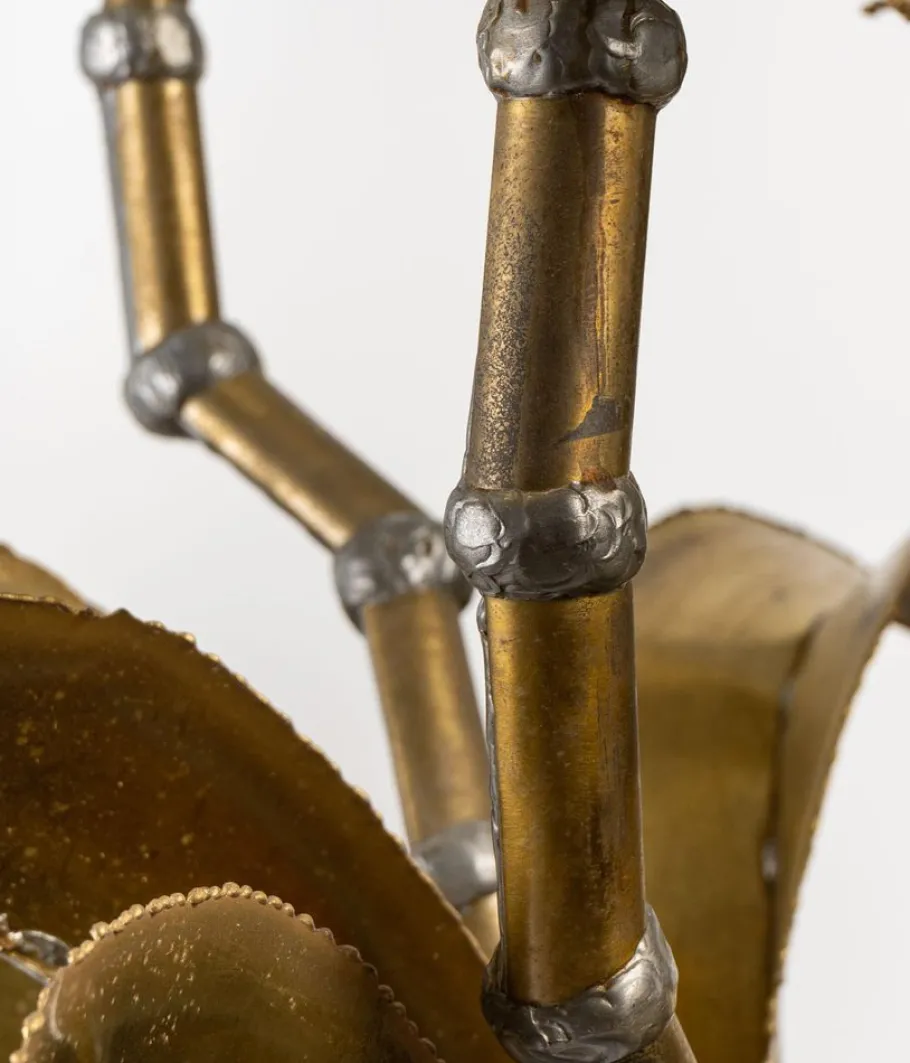 Discount Pamono Dutch 3-Branch Lamp fom Maison Jansen