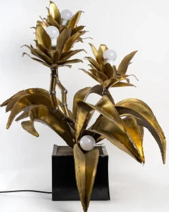 Discount Pamono Dutch 3-Branch Lamp fom Maison Jansen