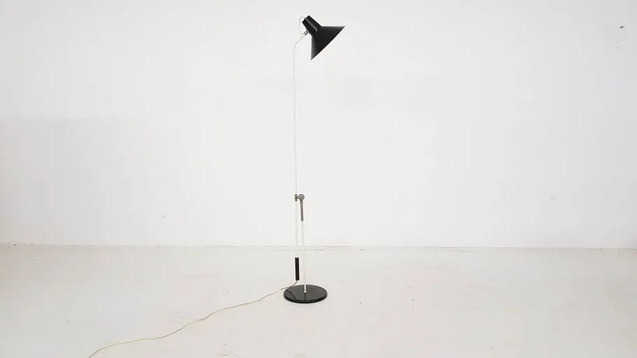 Clearance Pamono Dutch Floor Lamp by J.J. Hoogervorst for Anvia, 1950s
