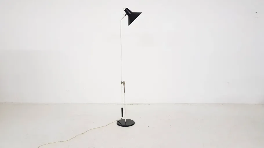 Clearance Pamono Dutch Floor Lamp by J.J. Hoogervorst for Anvia, 1950s