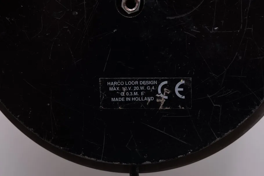 Clearance Pamono Dutch Halogen Table Lamp from Harco Loor, 1980s