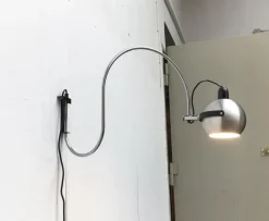 Best Pamono Dutch Mid-Century Space Age Wall Lamp from Anvia