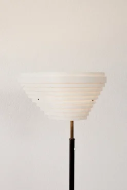 Clearance Pamono Early A805 Floor Lamp by Alvar Aalto for Valaistustyö, Finland, 1950s