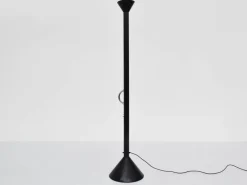 Best Pamono Early Limited Edition Black Callimaco Floor Lamp by Ettore Sottsass for Artemide, Italy, 1989