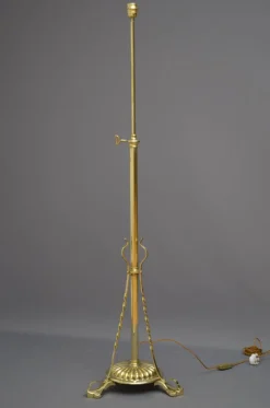 Outlet Pamono Early 20th Century Brass Floor Lamp