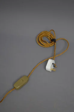 Outlet Pamono Early 20th Century Brass Floor Lamp