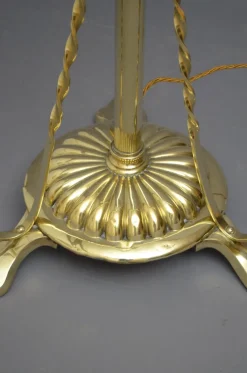 Outlet Pamono Early 20th Century Brass Floor Lamp