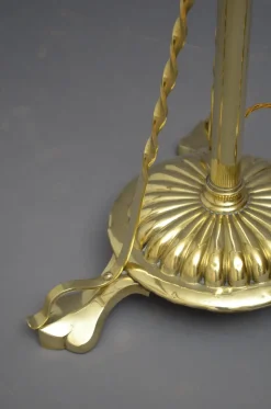 Outlet Pamono Early 20th Century Brass Floor Lamp