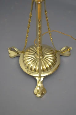 Outlet Pamono Early 20th Century Brass Floor Lamp