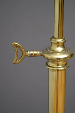 Outlet Pamono Early 20th Century Brass Floor Lamp