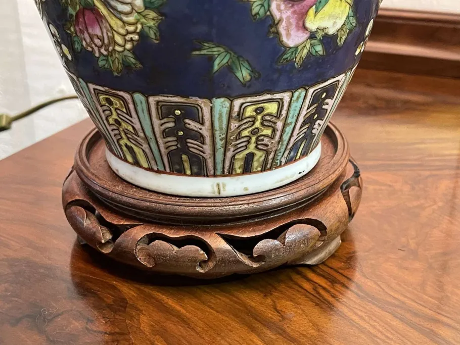 Best Pamono Early 20th Century Chinese Porcelain Lamp