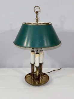 Clearance Pamono Early 20th Century Gilded Bronze Table Lamp