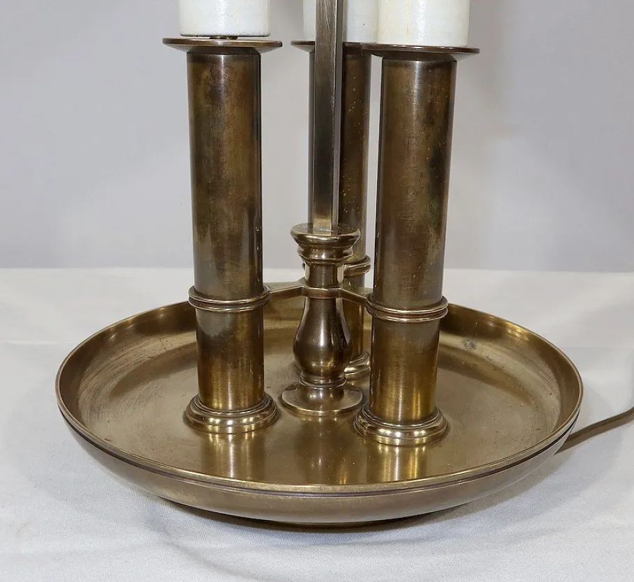 Clearance Pamono Early 20th Century Gilded Bronze Table Lamp