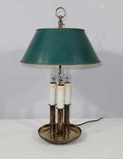 Clearance Pamono Early 20th Century Gilded Bronze Table Lamp