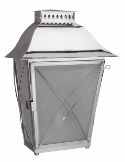 Online Pamono Eden Carriage Wall Lantern in Chromed Brass from Il Bronzetto