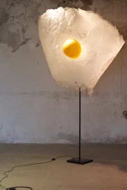 Hot Pamono Egg Floor Lamp by Michel Froment