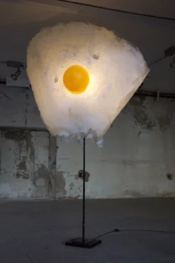 Hot Pamono Egg Floor Lamp by Michel Froment