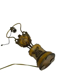 Best Pamono Empire Style Bronze and Onyx Table Lamp, Early 20th Century