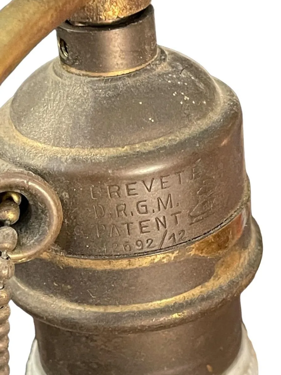 Best Pamono Empire Style Bronze and Onyx Table Lamp, Early 20th Century