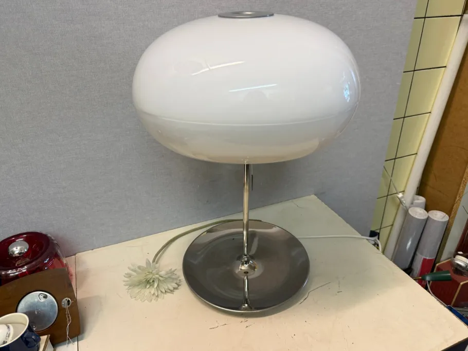 Best Pamono Energi Skal Table Lamp in Chrome by Magnus Elebäck & Carl Öjestam for Ikea, 1990s