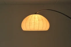 New Pamono Extendable Bow Floor Lamp with Marble Base from Hustadt Leuchten, 1960s