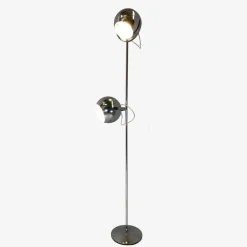 Hot Pamono Eyeball Steel Floor Lamp by Goffredo Reggiani, 1960s