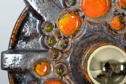 Best Pamono Fat Lava Ceramic Sconce from Hustadt Leuchten, 1970s