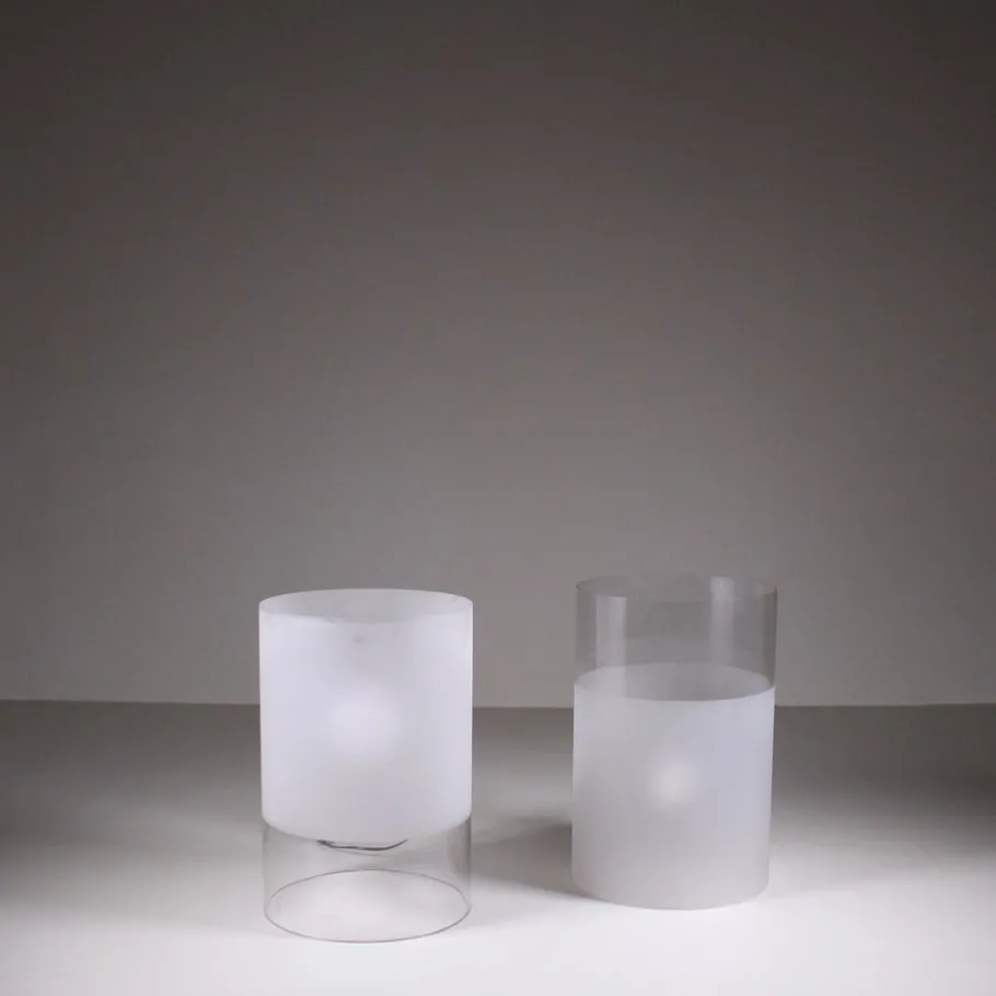 Hot Pamono Fatua Lamps by Guido Rosati for Fontana Arte, 1970, Set of 2