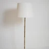 Best Pamono Faux Bamboo and Brass Tripod Floor Lamp from Jansen, 1960s