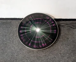 Pamono Fiber Optic Floor Lamp, Italy, 1970s