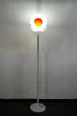 Clearance Pamono Fiore Floor Lamp by Paf Studio, 1980s