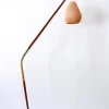 New Pamono Fishing Pole Floor Lamp by Svend Aage Holm Sørensen for from Holm Sørensen & Co, Denmark, 1950s