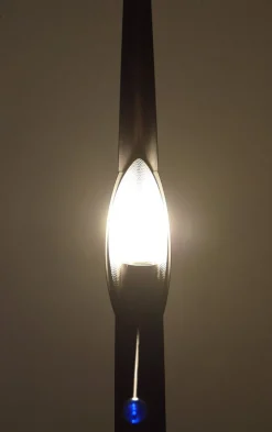 Hot Pamono Flame Floor Lamp by Gilles Derain for Lumen, 1980s