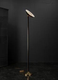 Outlet Pamono Floor Lamp attributed to Franz Hustadt for Hustadt Leuchten, 1980s