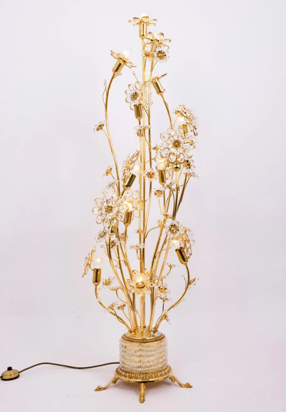 Online Pamono Floor Lamp attributed to Palwa, Germany, 1960s