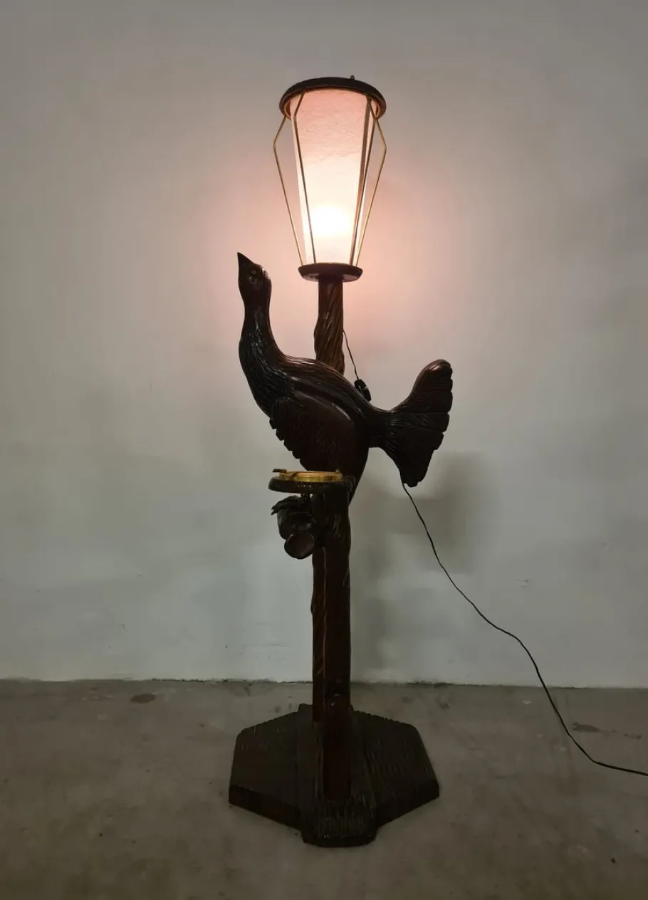 Pamono Floor Lamp attributed to Aldo Tura