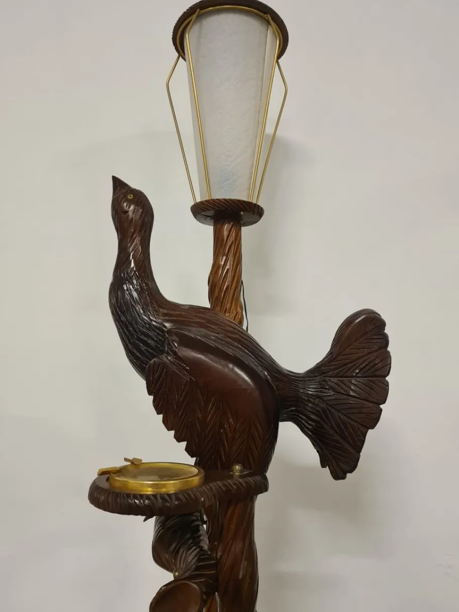 Pamono Floor Lamp attributed to Aldo Tura