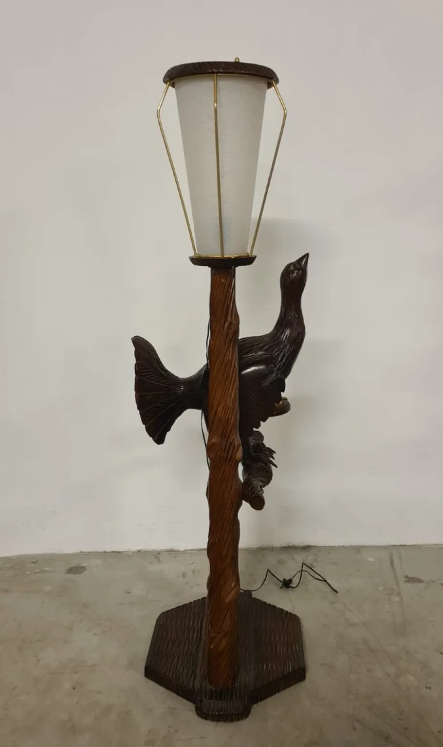 Pamono Floor Lamp attributed to Aldo Tura