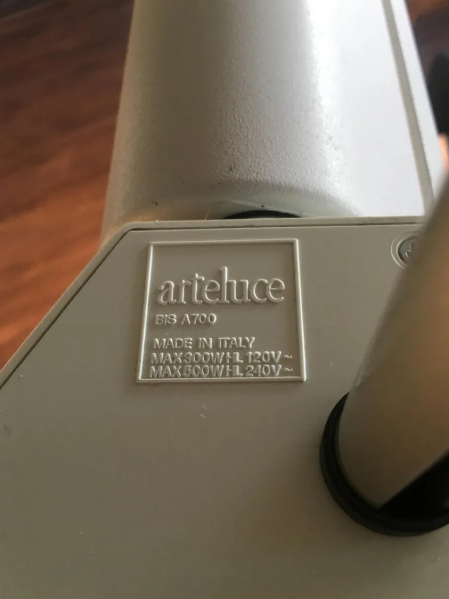 Online Pamono Floor Lamp by Bruno Gecchelin for Arteluce, 1981