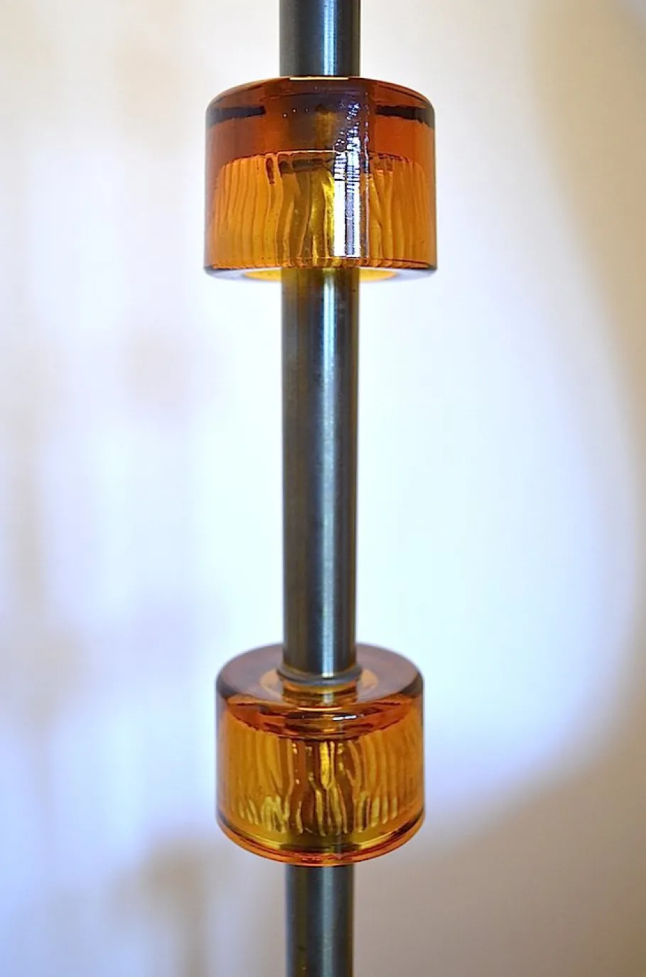 Pamono Floor Lamp by Carl Fagerlund for Orrefors Sweden, 1970s