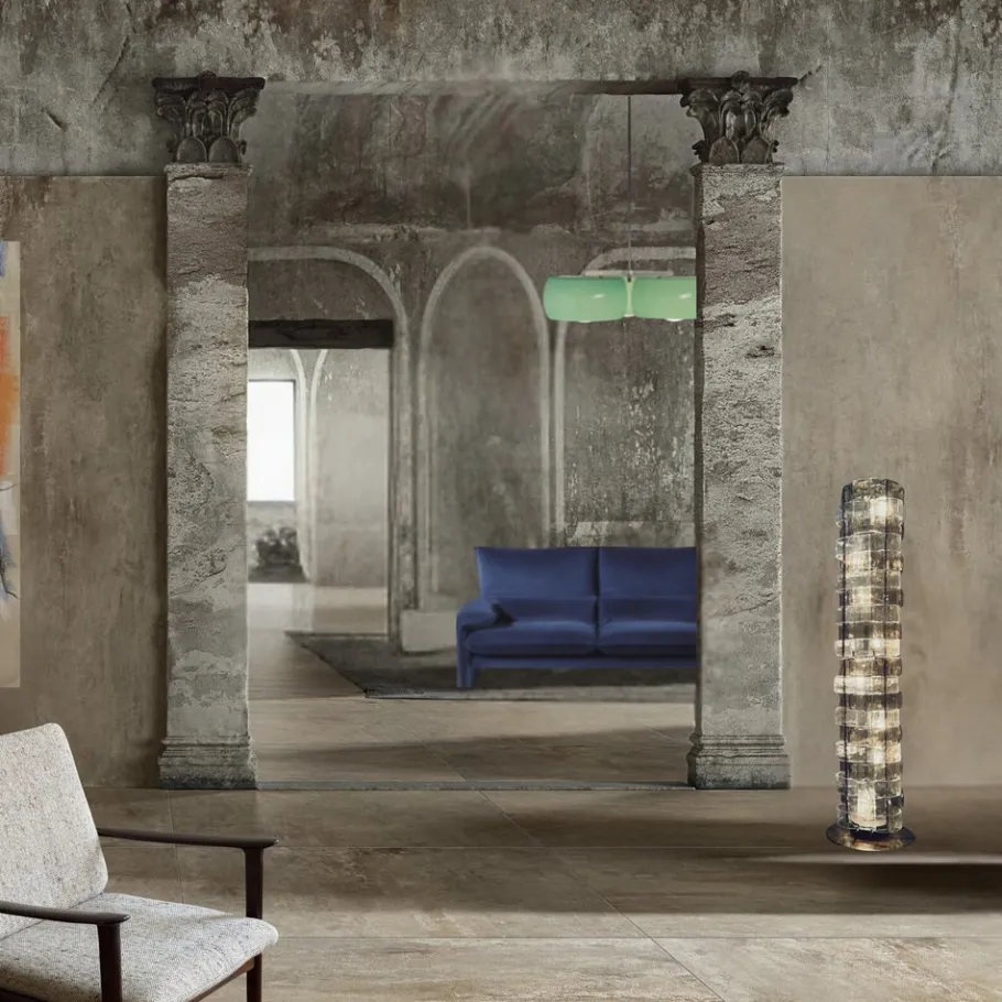 New Pamono Floor Lamp by Carlo Nason for Mazzega, 1970s