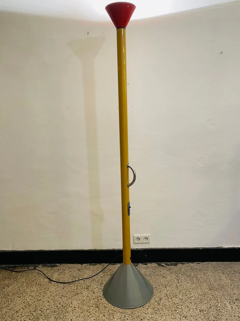 Hot Pamono Floor Lamp by Ettore Sottsass for Artemide, 1980s