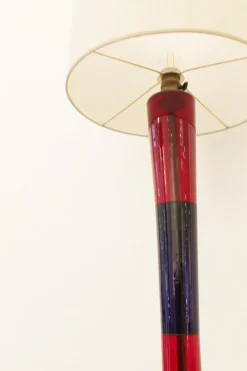 Outlet Pamono Floor Lamp by Fulvio Bianconi for Venini, Italy, 1950s